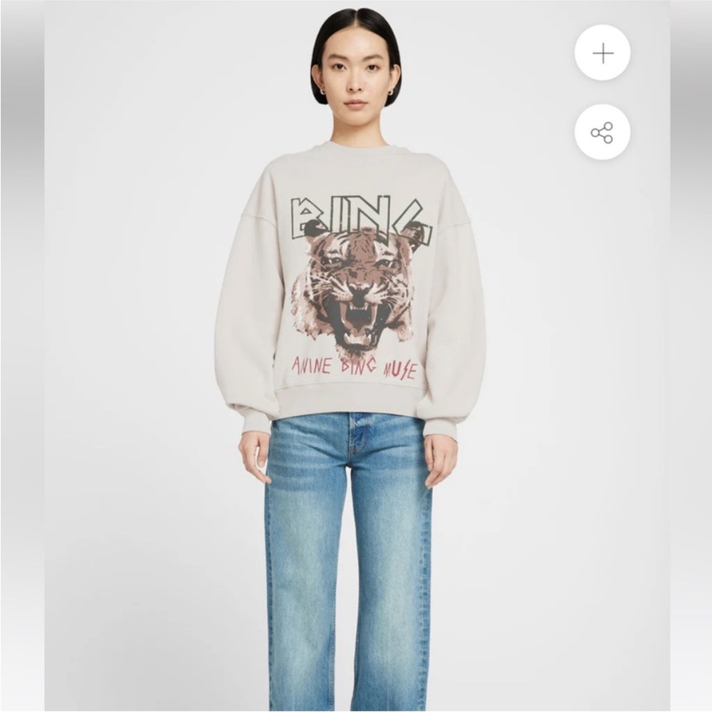 Anine Bing Tiger Sweatshirt - Picture 6 of 13